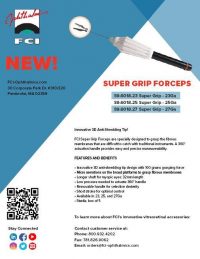 Vignette FCI Super Grip Forceps Flyer