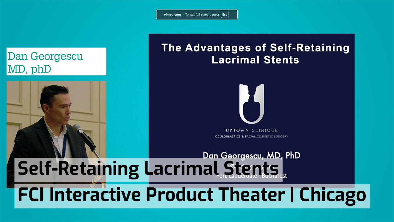 Self-Retaining Lacrimal Stents | FCI Interactive Product Theater ...